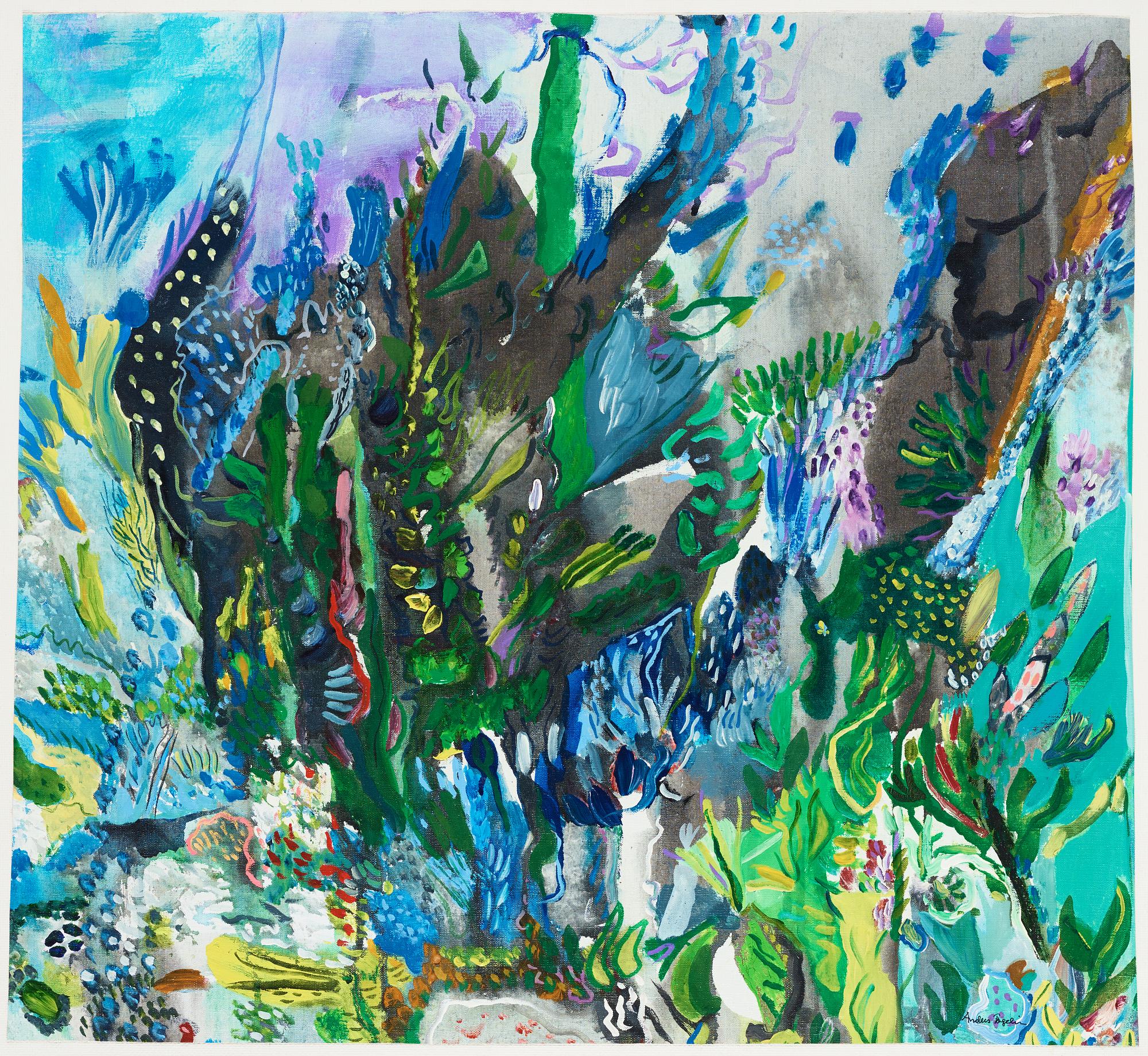 Anders Fogelin, oil on canvas/panel, signed.