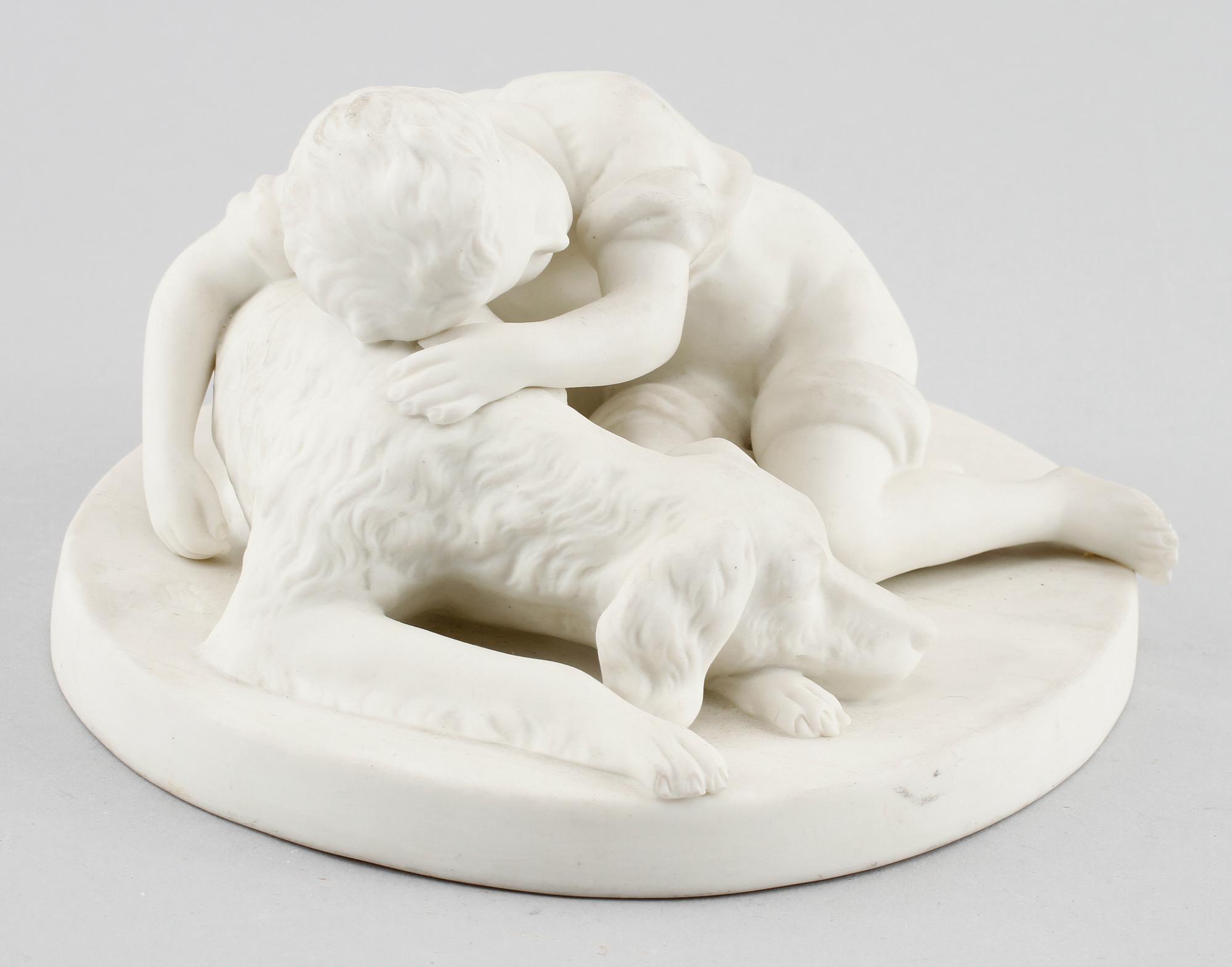 FIGURIN, parian, Gustafsberg, 1920.