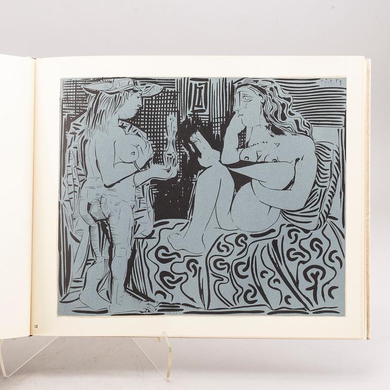 Pablo Picasso bok "Linocuts".