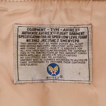 AVIREX LTD,  a men´s leather pilotjacket, size L.