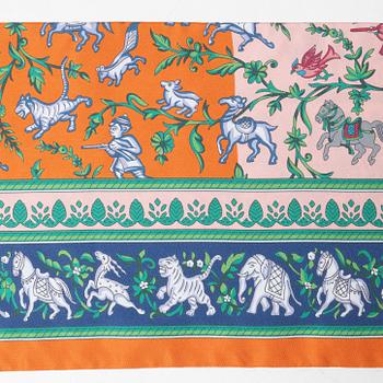 Hermés, scarf, Maxi Twilly, "Chasse en Inde".