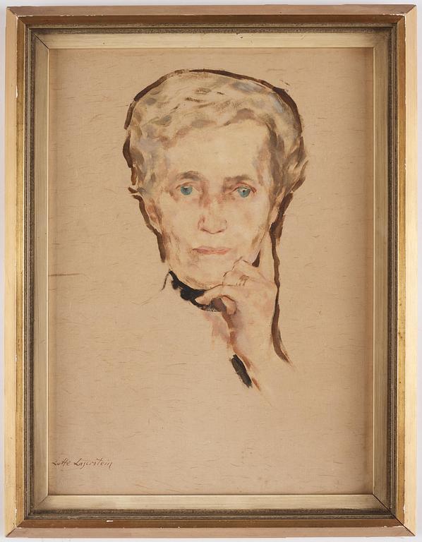 Lotte Laserstein, Porträtt föreställande Ada Juhlin-Dannfelt f. Liljebjörn (1855 - 1938).