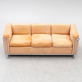 Le Corbusier (Charles-Édouard Jeanneret), , Pierre Jeanneret & Charlotte Perriand, soffa, "LC2", Cassina, Italien.