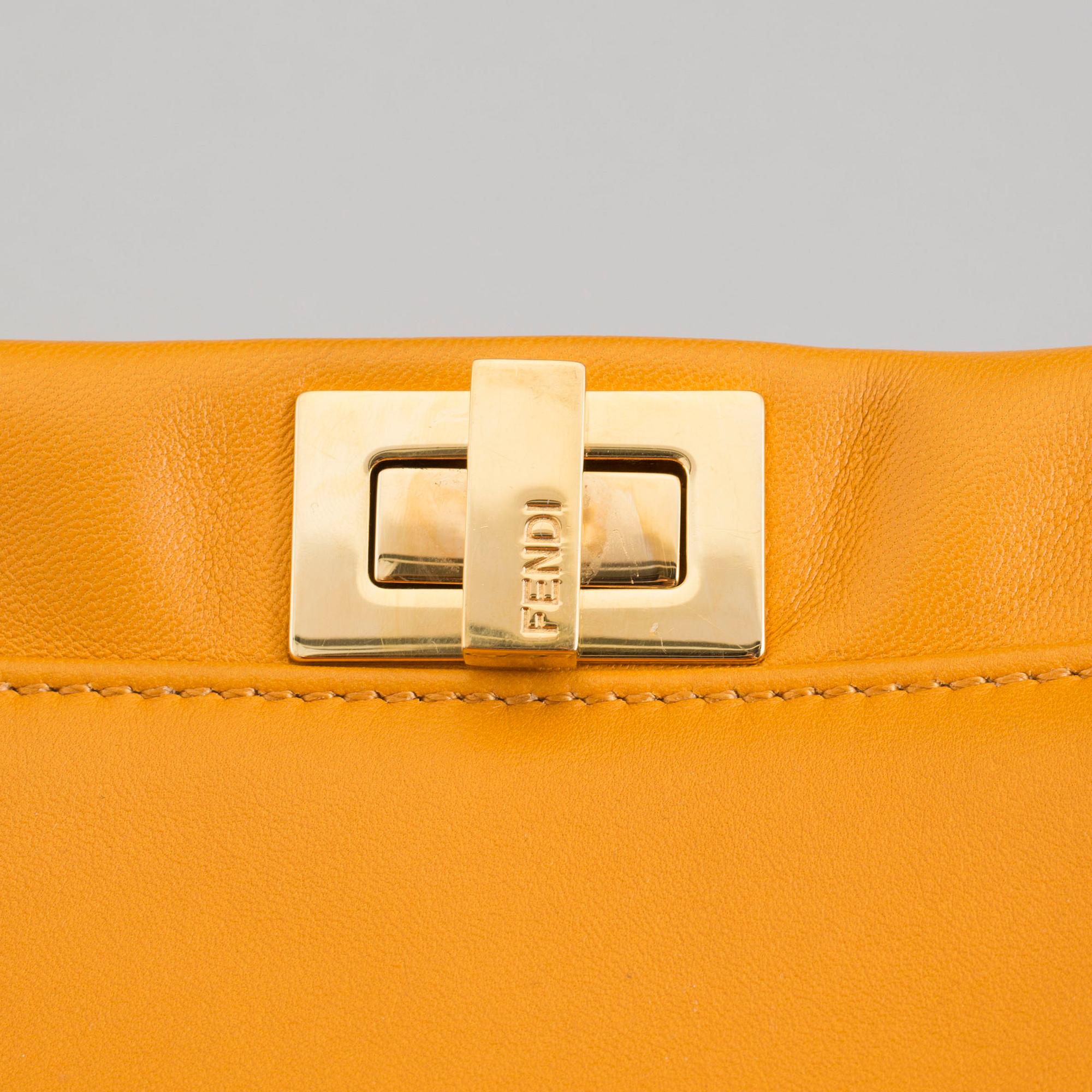 a Fendi 'Peekaboo' bag.