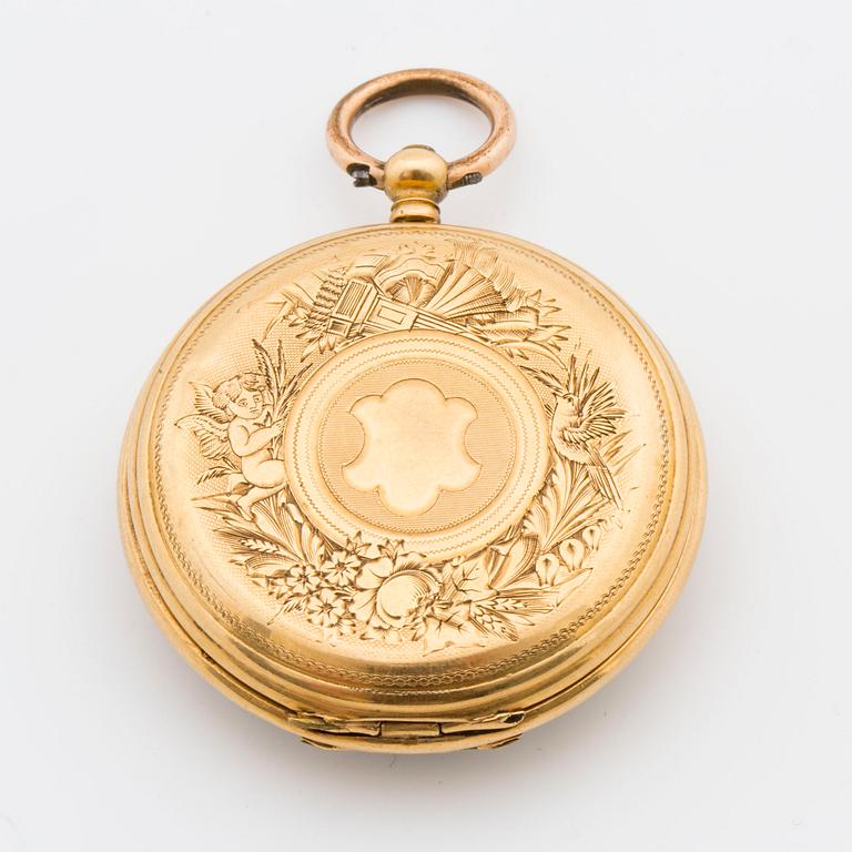 A POCKETWATCH, 37 mm,