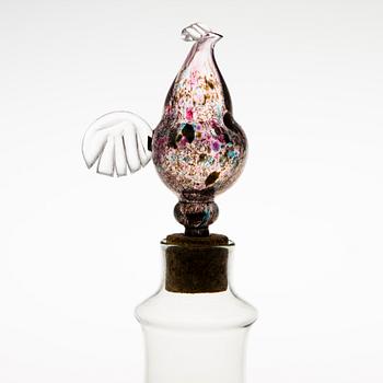 KAJ FRANCK, A decanter signed K. Franck, Nuutajärvi Notsjö -63.
