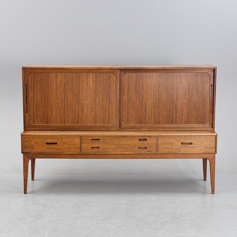 Poul Hundevad, a rosewood sideboard, Denmark, 1960-70's.