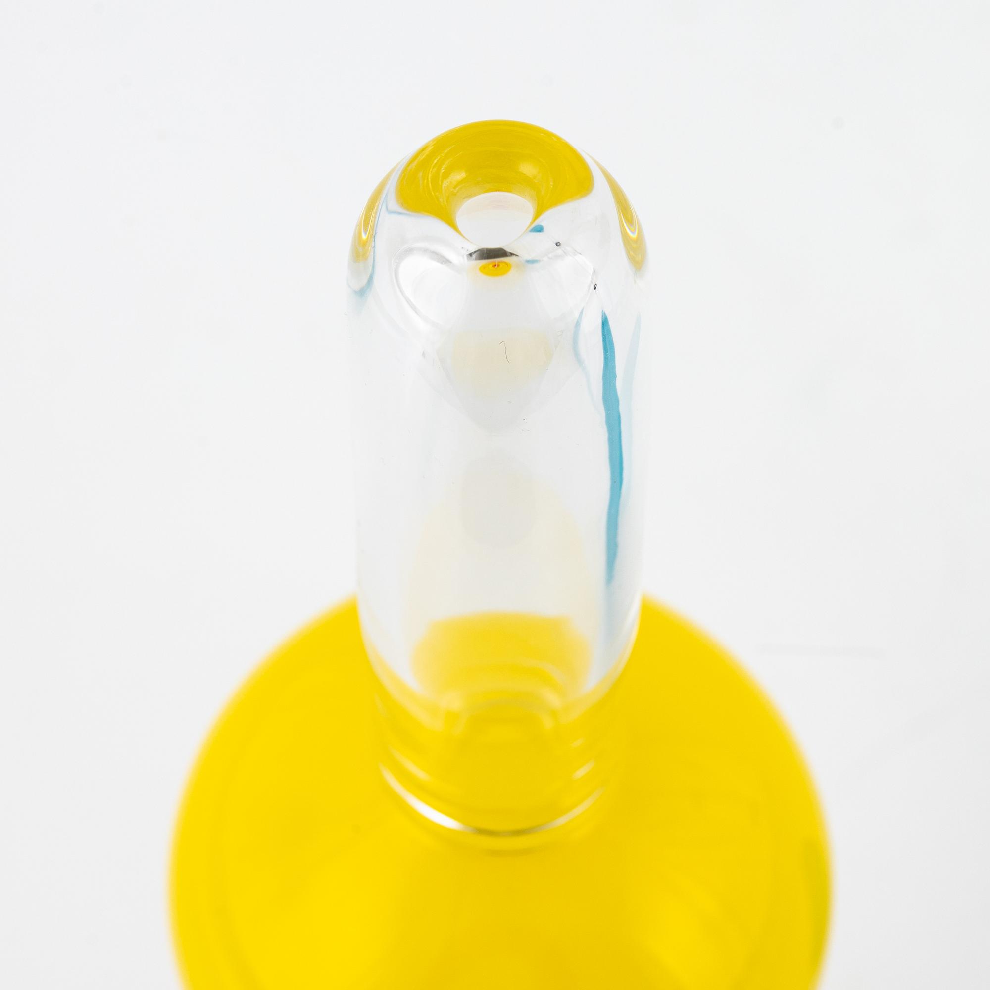 Matz Borgström, two unique glass sculptures, Transjö.