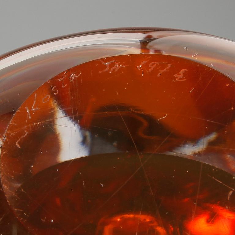 SKULPTUR, glas, Mona Morales-Schildt, 1900-talets andra hälft.