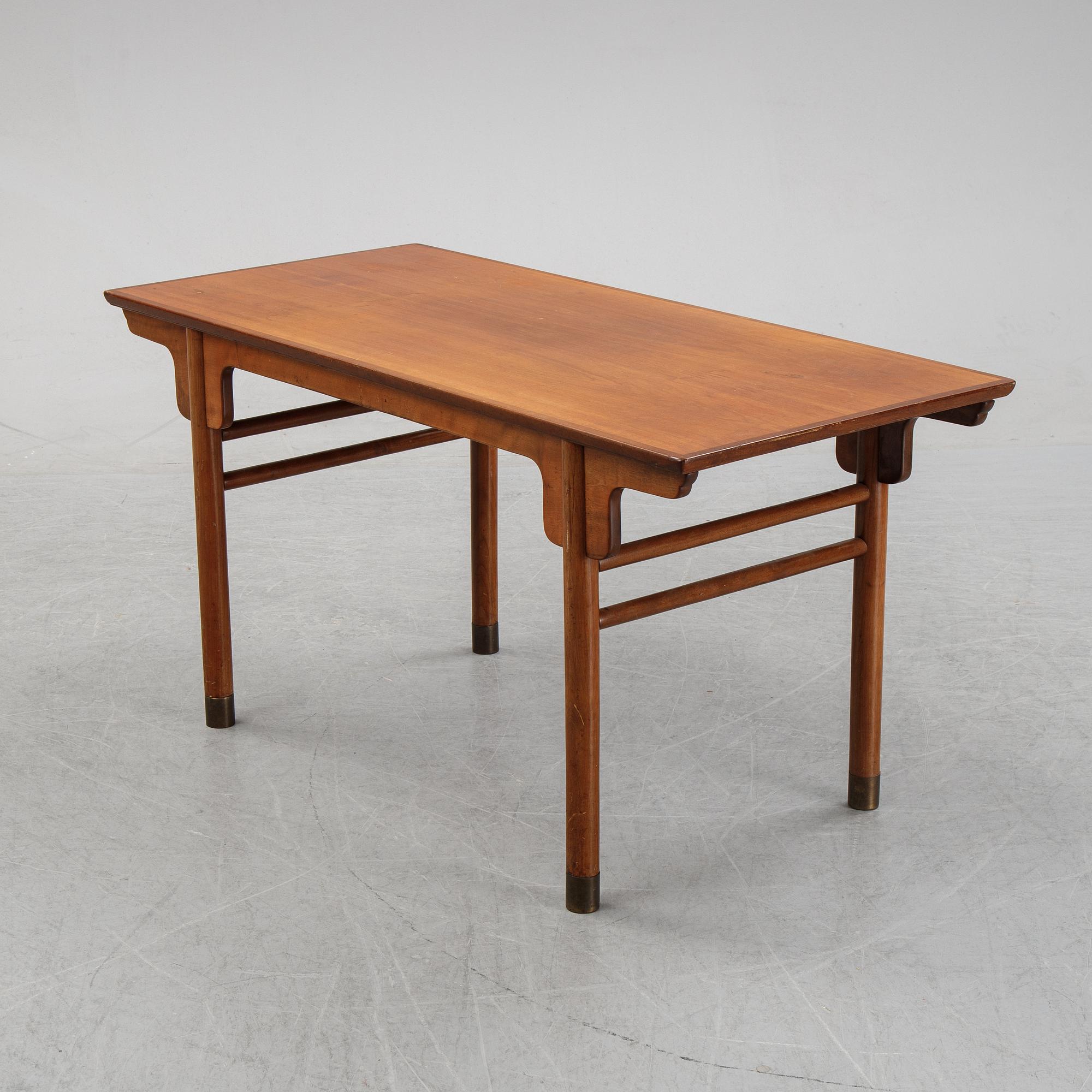 A mid-century table, possibly Danmark.