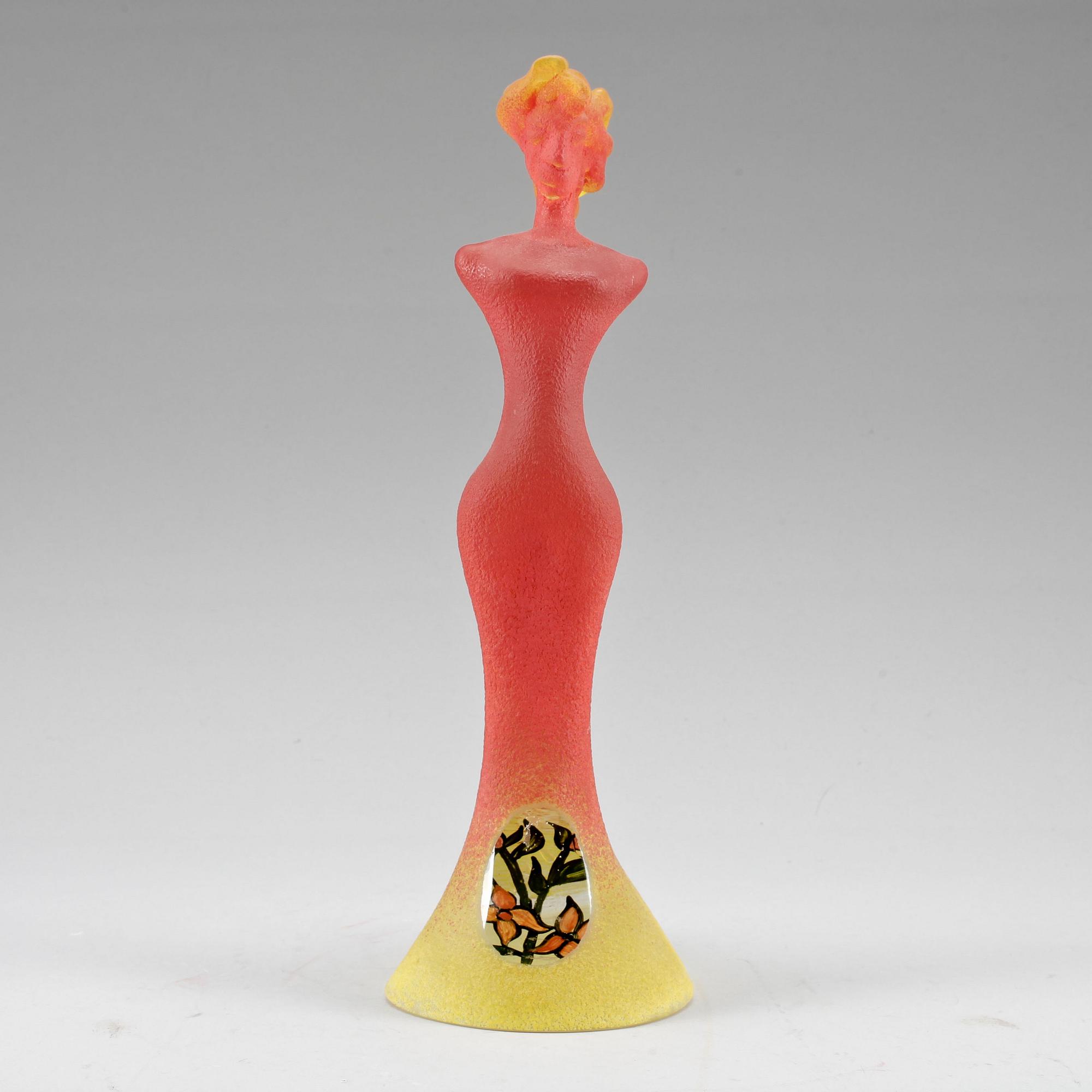 KJELL ENGMAN, glasskulptur, Kosta Boda.