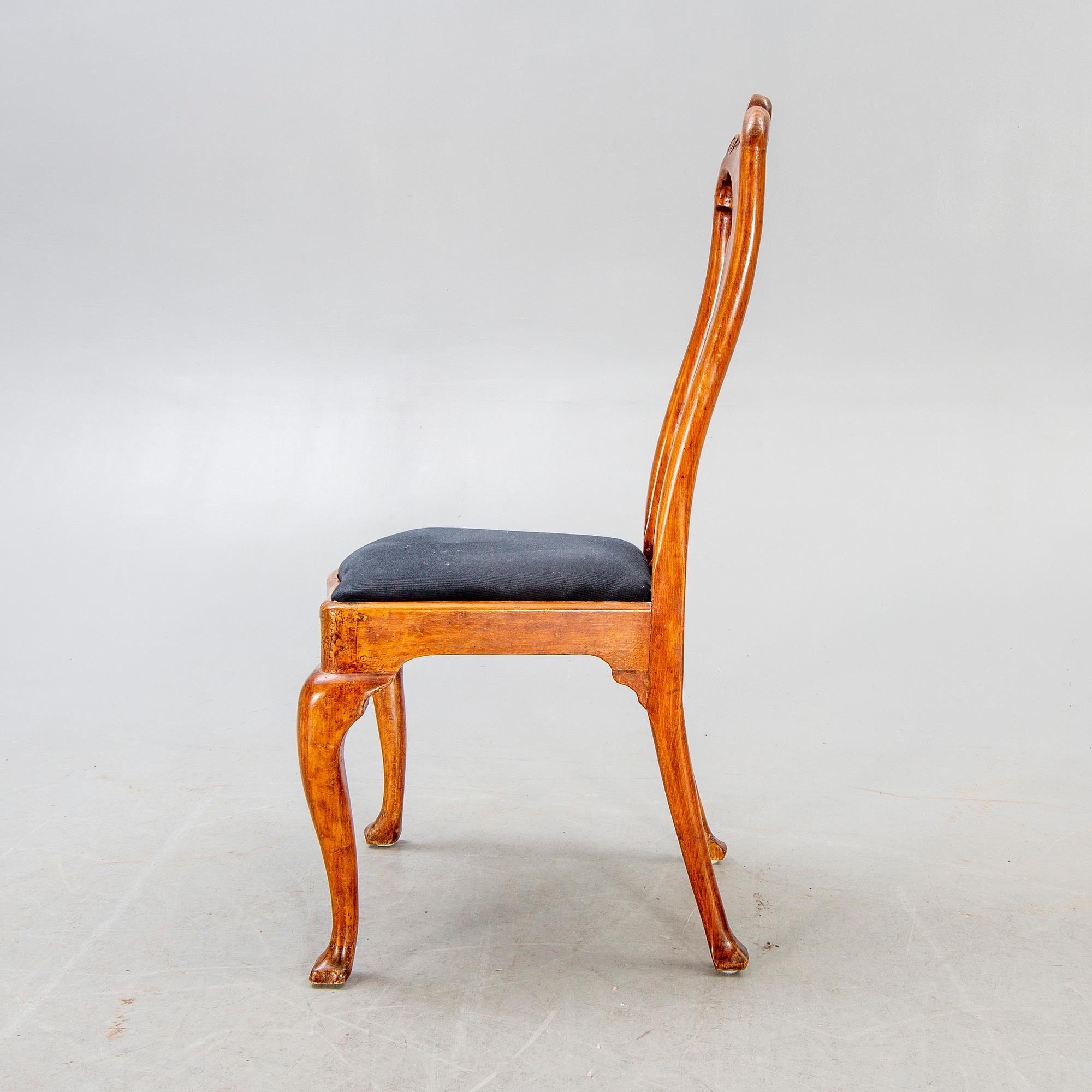 A Louis XV chair mid 1700s.