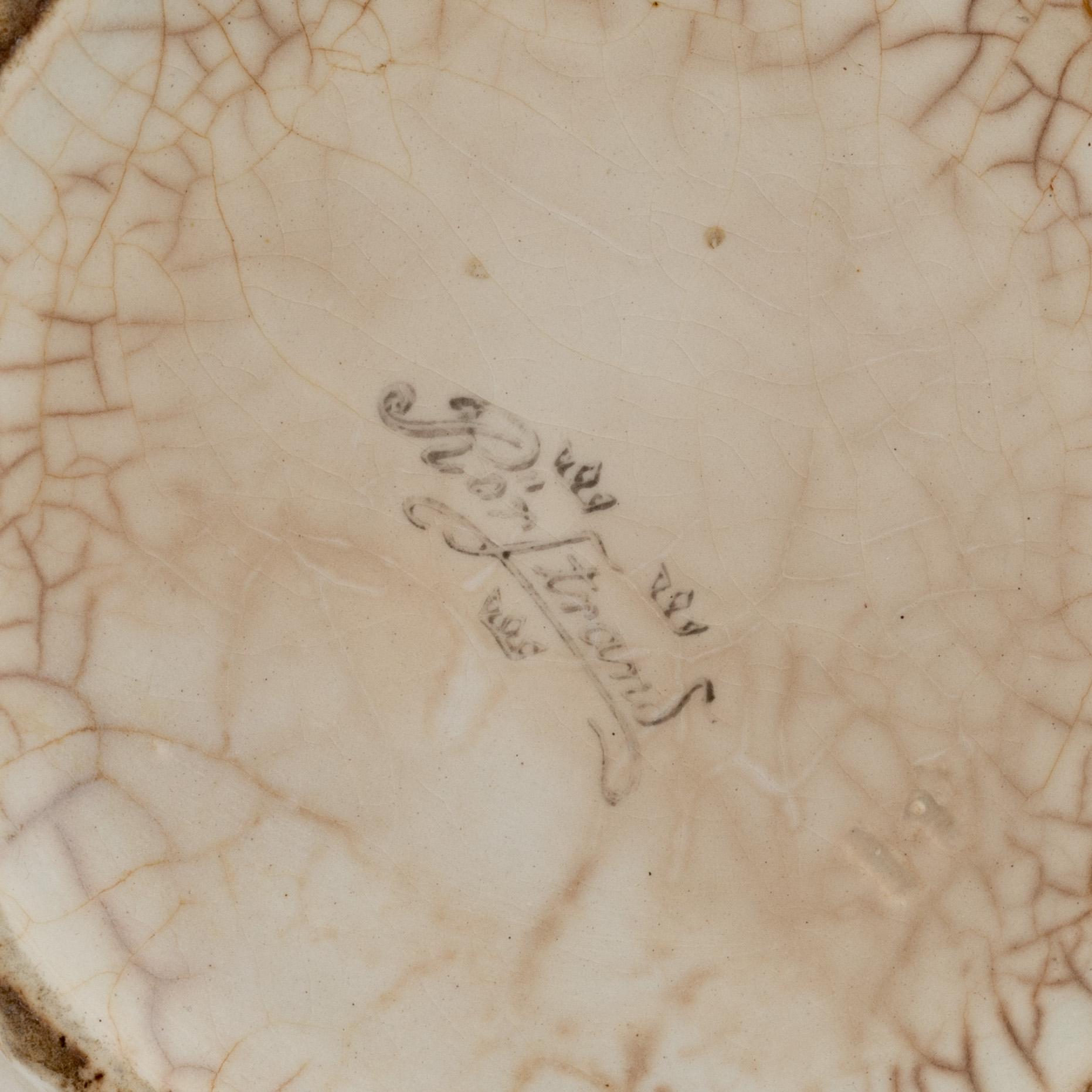 Porslinsdelar, 4 delar, tomtedekor, bland annat Rörstrand, omkring sekelskiftet 1900.