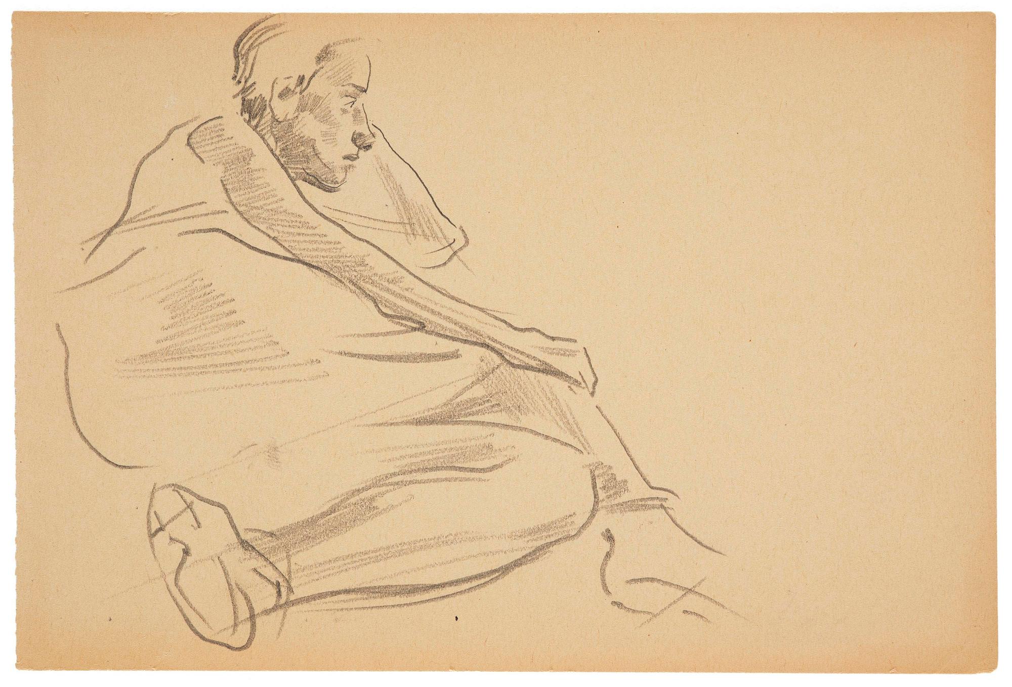 Lotte Laserstein, Traute i profil.