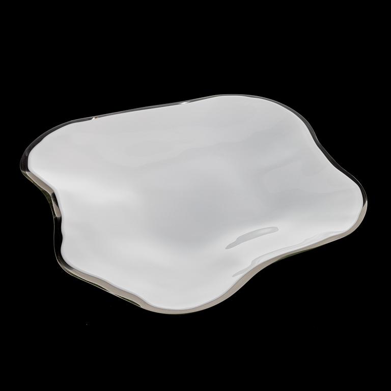 Alvar Aalto, vati, 1 osa, "Aallon kukka", veistoksesta, signeerattu Alvar Aalto Iittala -56.