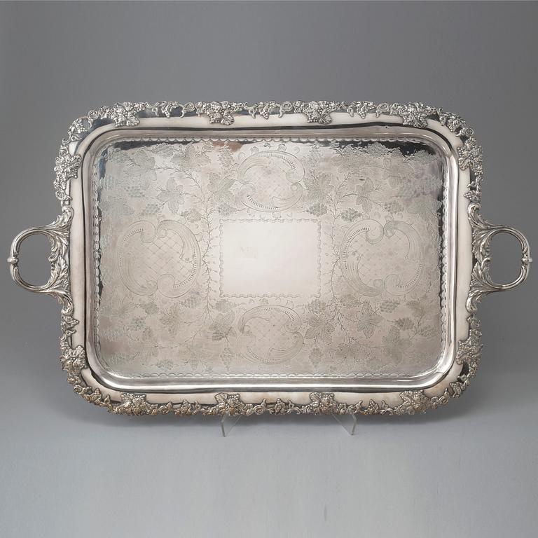 BRICKA, nysilver, rokoko-stil, 1900-tal.