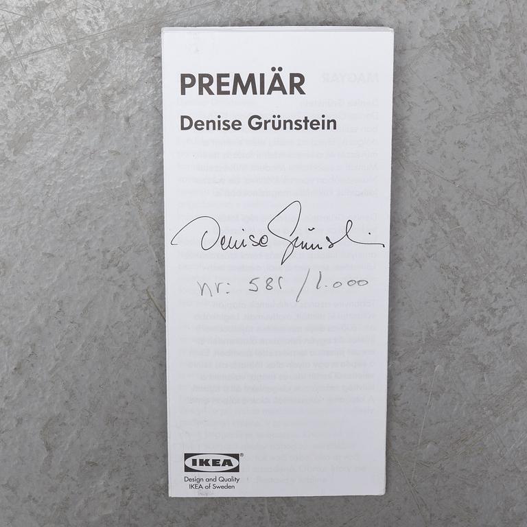 Denise Grünstein, screenprint, IKEA Art Event-serien, numbered 582/1000.