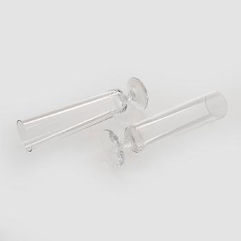 Tapio Wirkkala, A set of 17 champagne glasses 'Karelia', Iittala, in production 1965-1974.