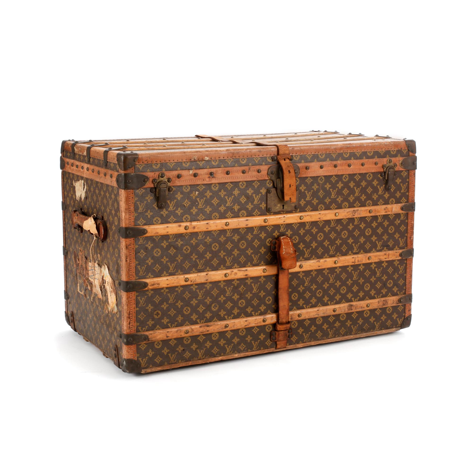 LOUIS VUITTON, koffert sekelskiftet 1800/1900.