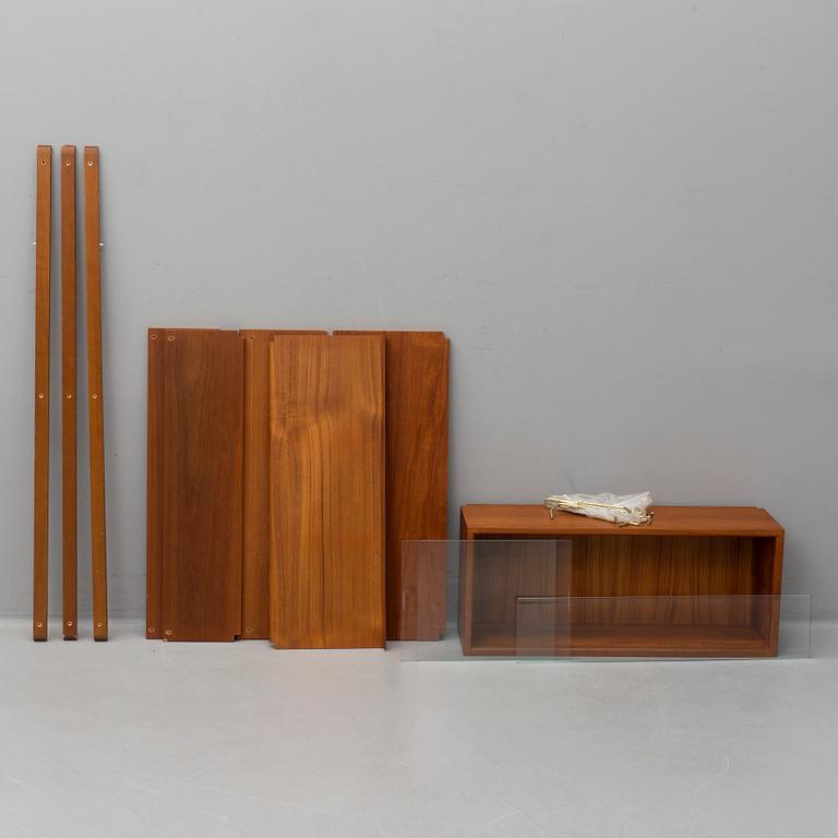 POUL CADOVIUS, a teak shelf system, 'Royal System'.