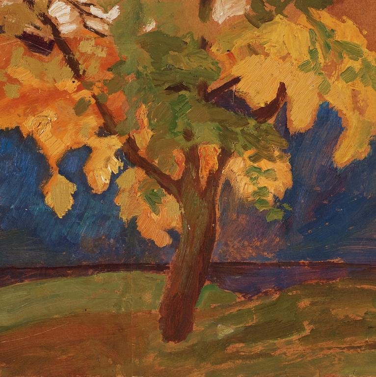 Helmer Osslund, "Höst i Älvdalen".