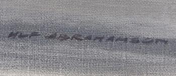 ABRAHAMSON, ULF. Olja på duk, sign.