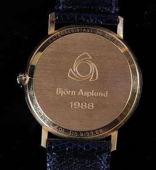 ARMBANDSUR, guld. Certina.
