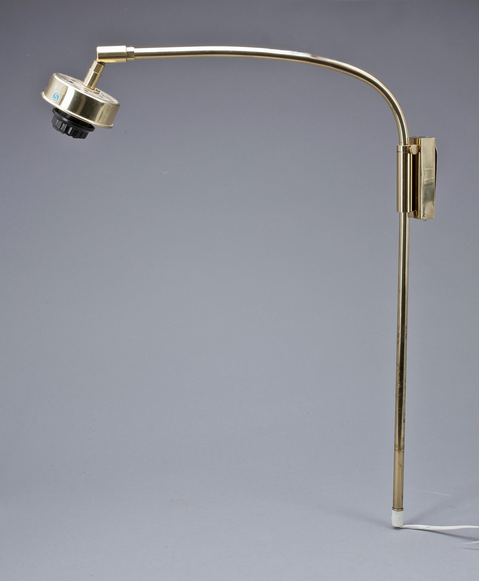 VÄGGLAMPA, mässing, nr 2484, Josef Frank, Svenskt Tenn.