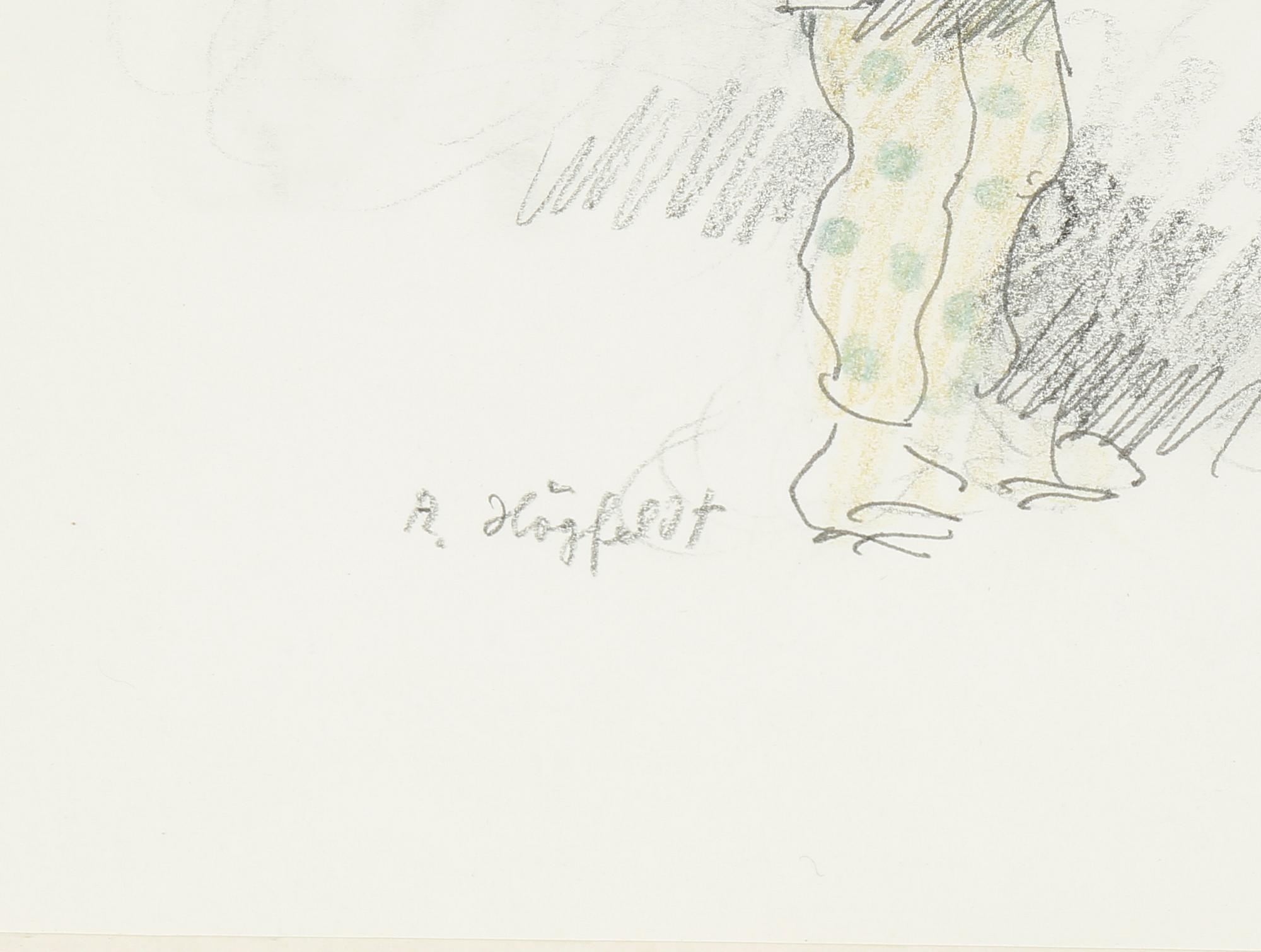 ROBERT HÖGFELDT, 3 st, blandteknik, sign.