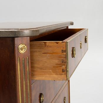 A Gustavian Style Chest of Drawers, mid 20th Century.