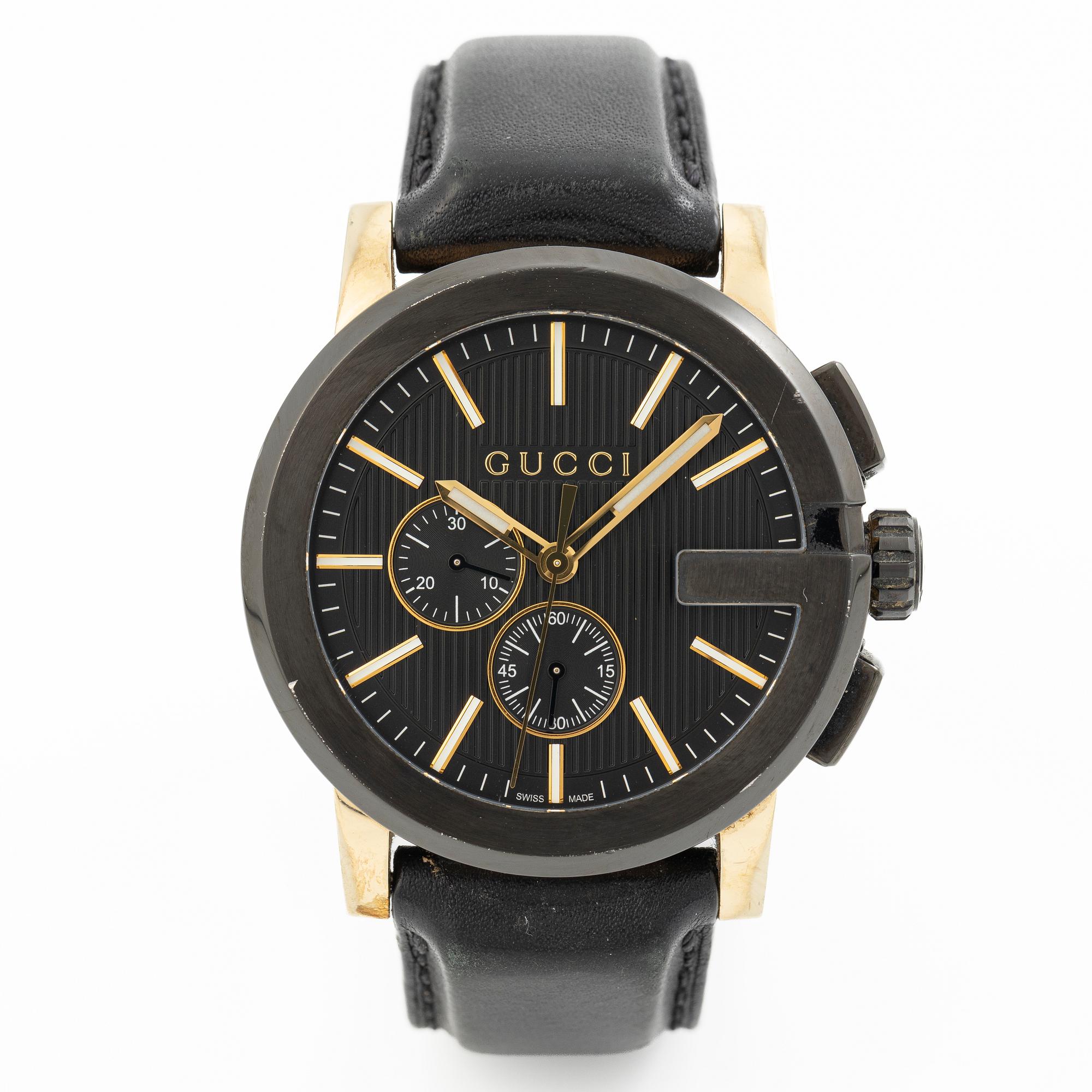 Gucci, G-Chrono, kronograf, armbandsur, 44 mm.