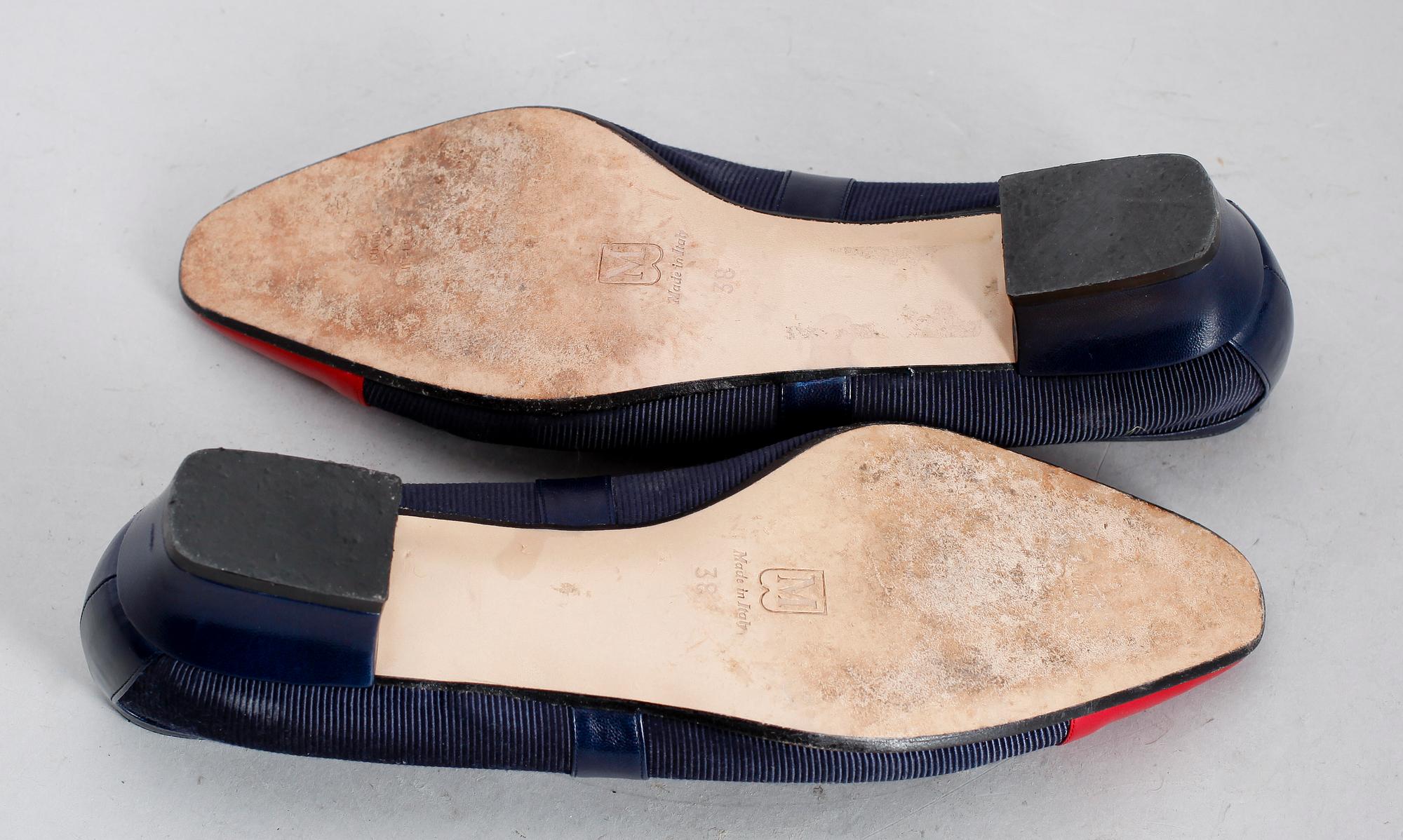 SKOR, 1 par, Bruno Magli samt SKOR, 2 par, Charles Jourdan.