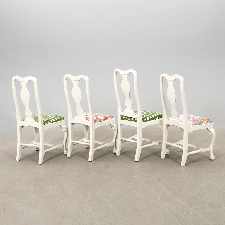 Chairs 8 pcs late Baroque and late Baroque style 17/20th century.