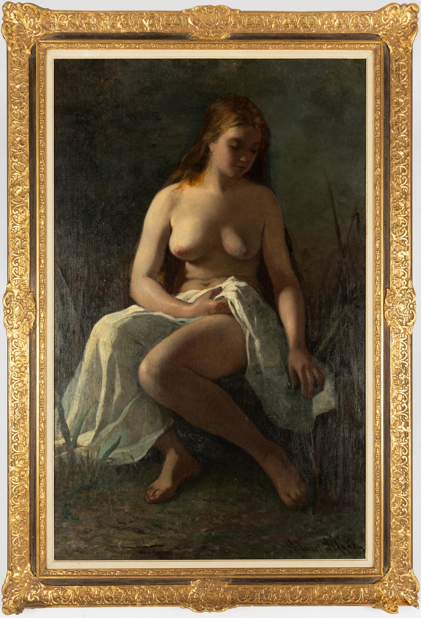 Clara Löfgren, Young Woman.