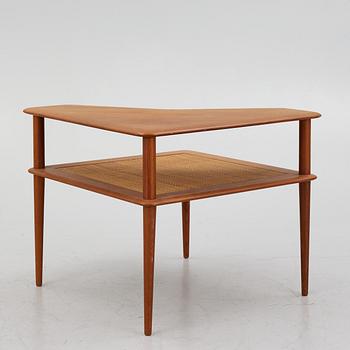 Peter Hvidt & Orla Mølgaard Nielsen, two 'Minerva' sofas and a coffee table, France & Son, Denmark, 1960's.