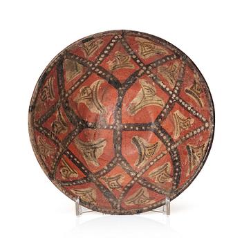 333. A 11 - 13 th century Samarkand - Uzbekistan, pottery bowl.