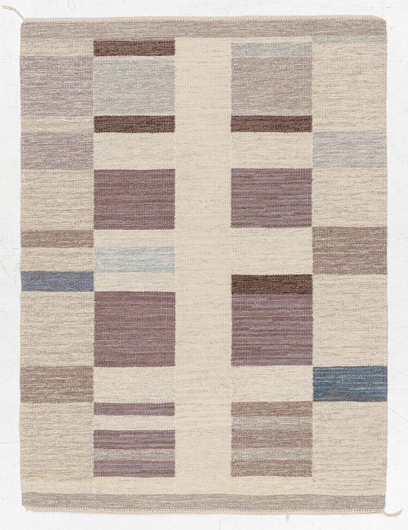 Mona Wassén, matta, röllakan, Stockholms Hemslöjd, 1982, signerad MW SH, ca 190 x 140 cm.