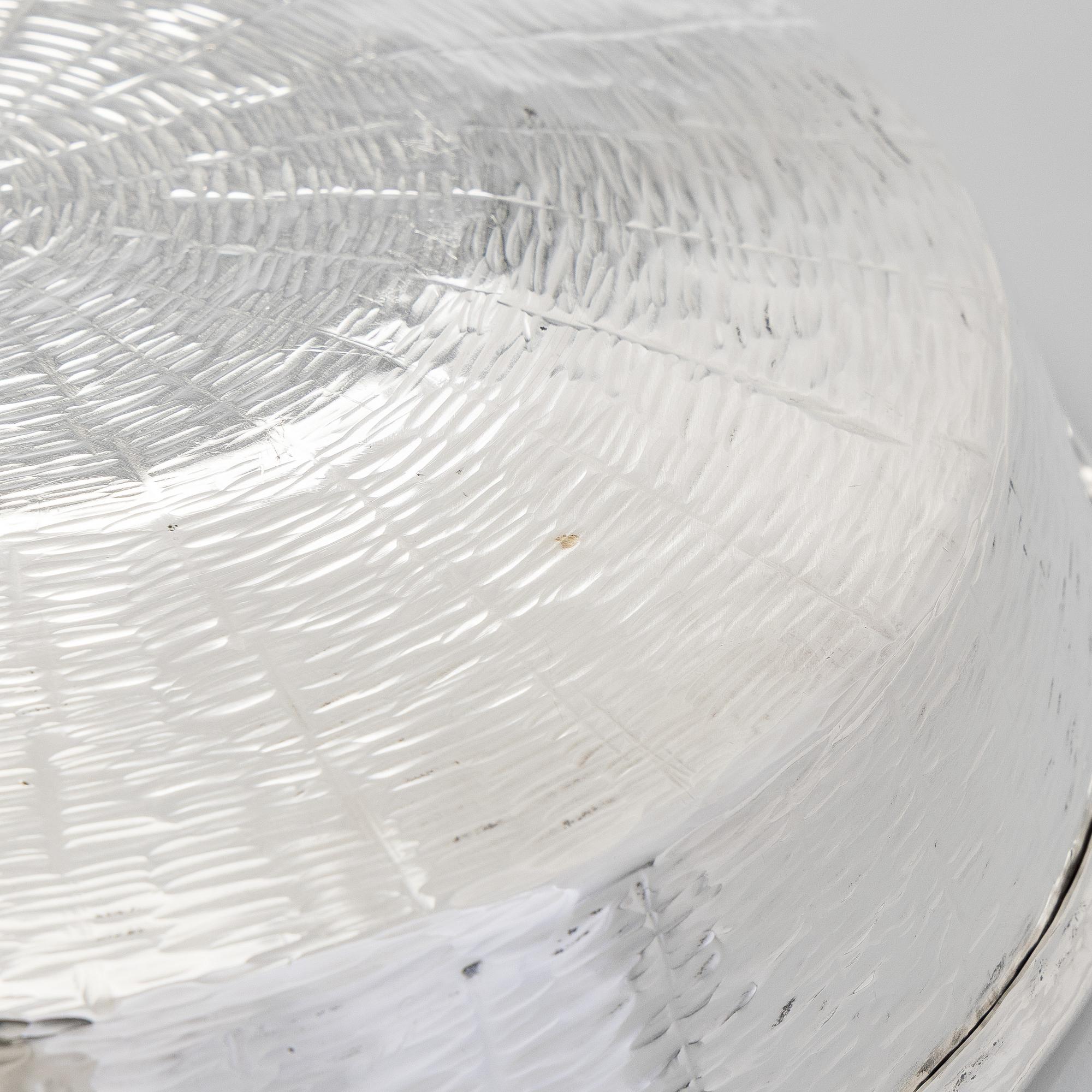 Tapio Wirkkala, A sterling silver bowl, model TW 289, Kultakeskus Hämeenlinna 1973.