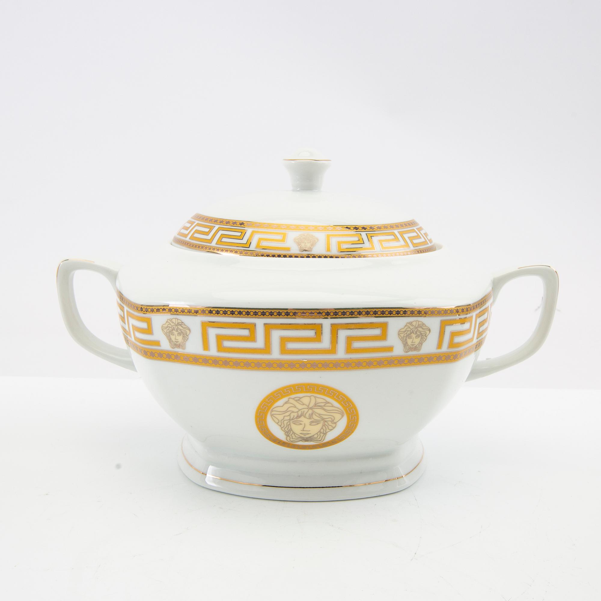 Service 42 pcs, DaVinci collection porcelain, late 20th century.