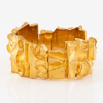A Björn Weckström bracelet 18K gold "Tenochtitlan", for Lapponia.