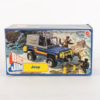 BIG JIM, Jeep i förpackning, Mattel, 1981.