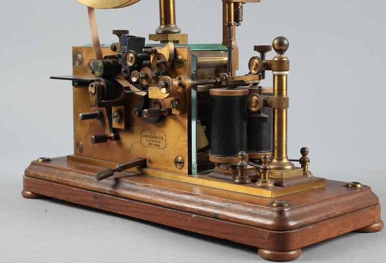 TELEGRAF, A.B L.M Ericsson 1900-talets början. Med telegrafnyckel.