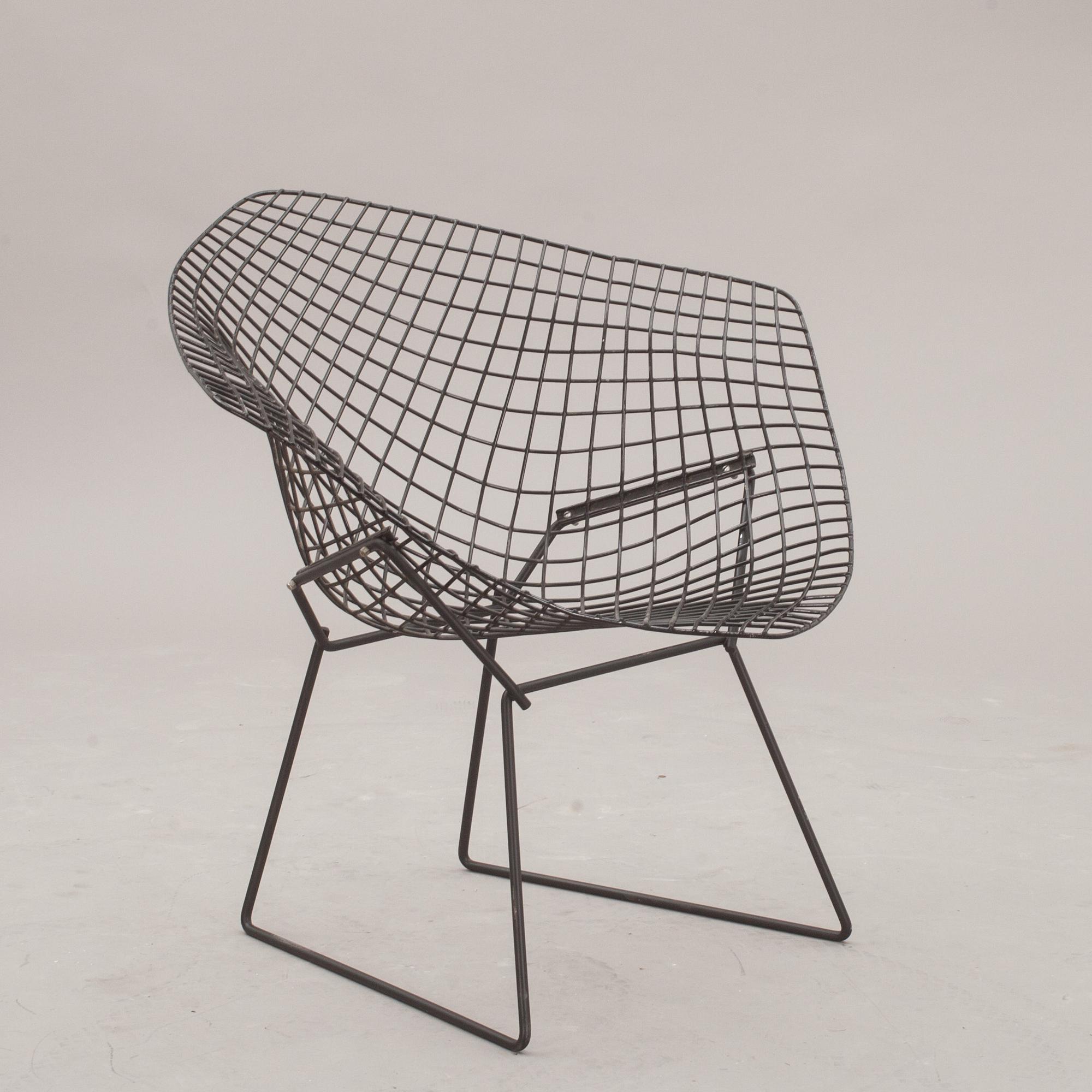 FÅTÖLJ, "Diamond chair", Harry Bertoia.