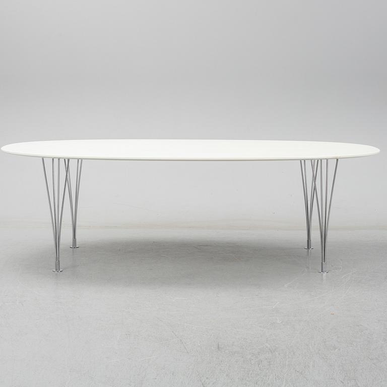 A 'Superellips' table by Piet Hein & Bruno Mathsson by Mathsson International, Värnamo.