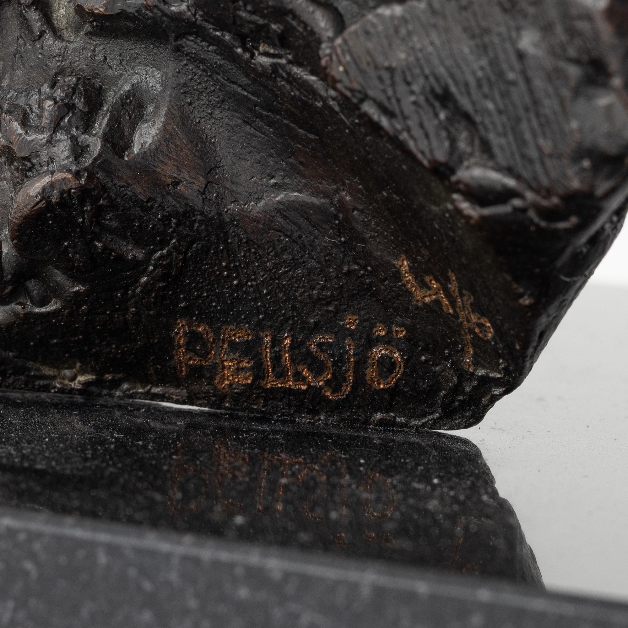 Owe Pellsjö, skulptur, signerad och numrerad 4/6.
