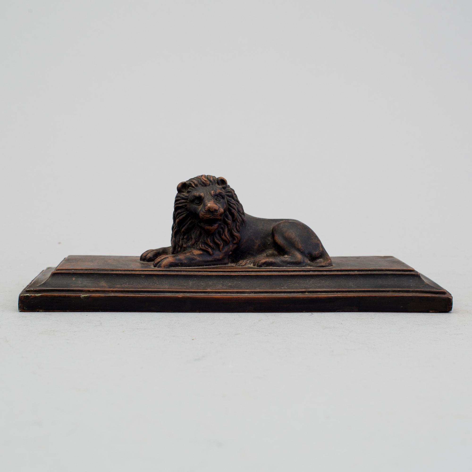 A mid 1800s terracotta paperweight.