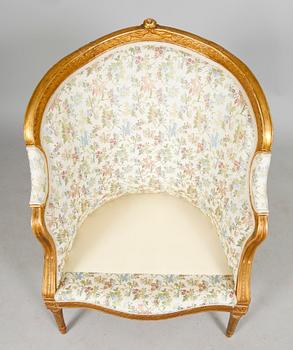 BERGÈRE, gustaviansk, 1700-tal.