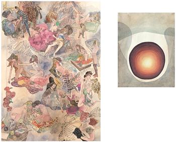 11. Fredrik Söderberg, Diptych 

"Snowdrops from a Curate´s Garden II"
"The Hidden Landscape of the Subconscious II".