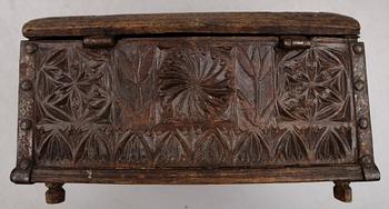 FÄRDSKRIN, allmoge, 1600-/1700-tal.