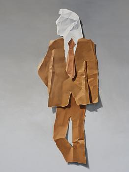Yrjö Edelmann, Composition with standing man.